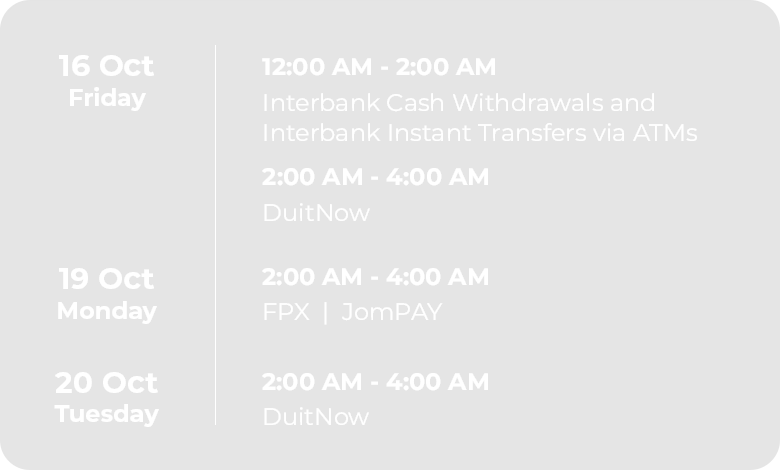 Scheduled System Maintenance